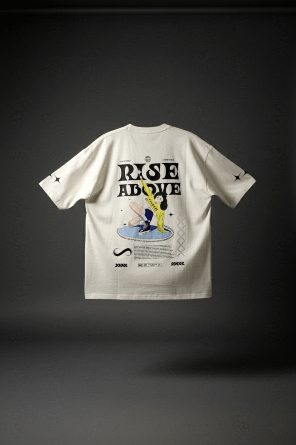 Rise Above Oversized T-Shirt - Image 2