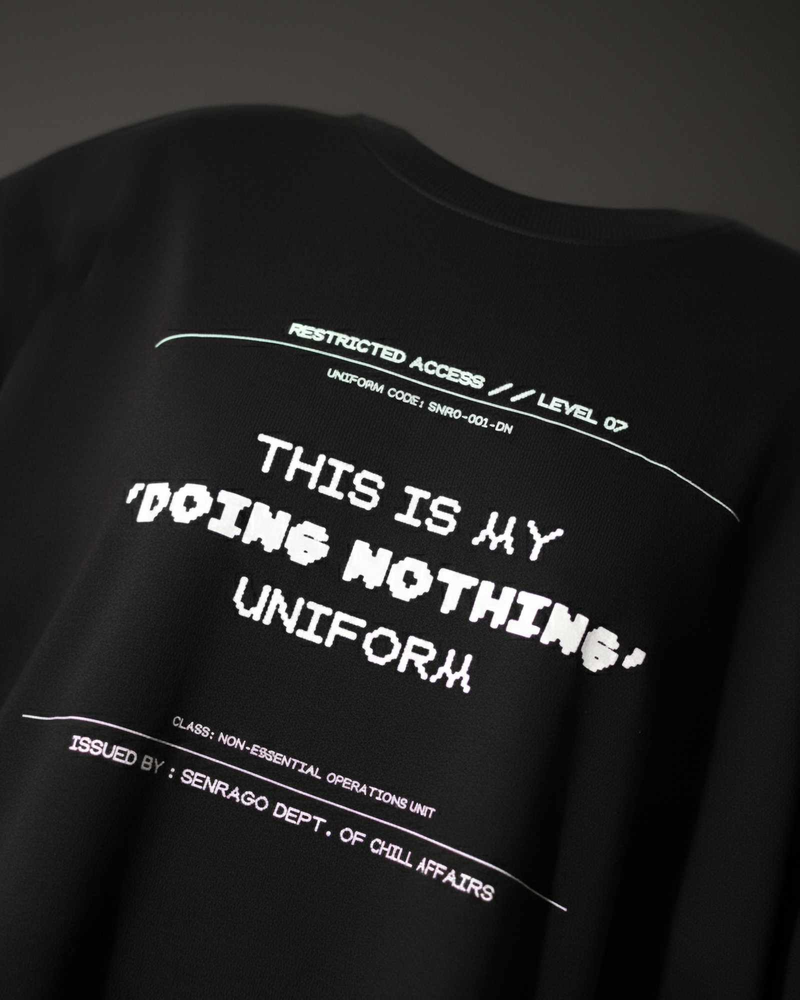 Doing Nothing Oversized T-Shirt