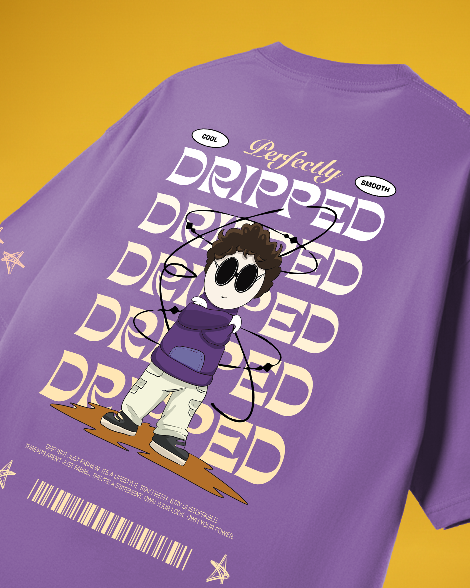 Classic Dripped Oversized T-Shirt
