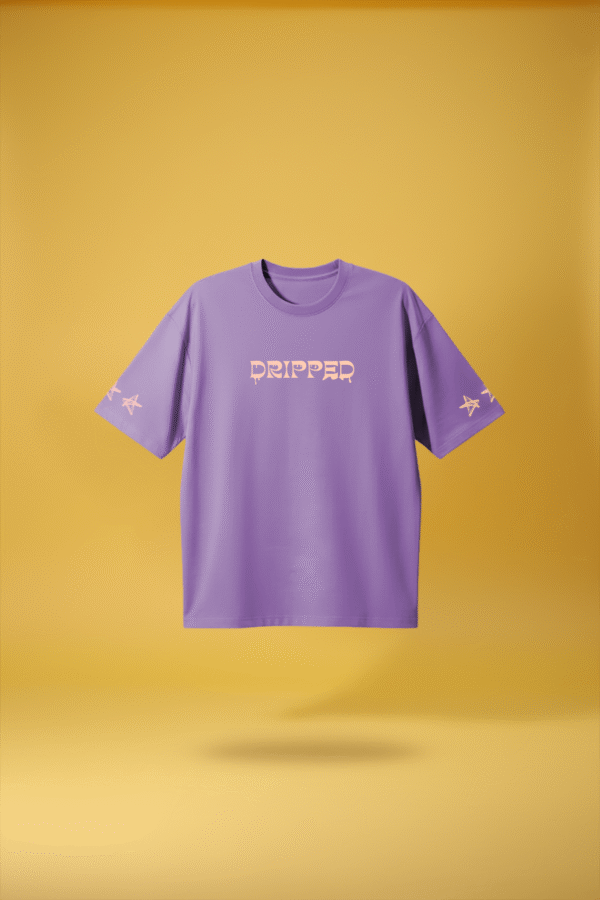 Classic Dripped Oversized T-Shirt - Image 3