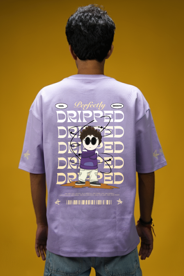 Classic Dripped Oversized T-Shirt - Image 5