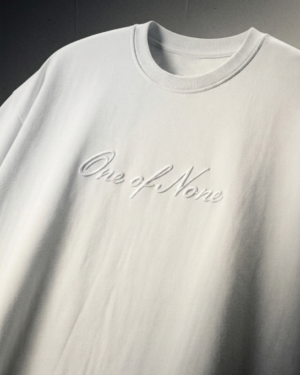 One of None Chalk White Boxy Oversized Tee