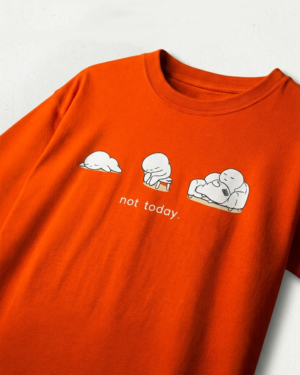 Not Today Boxy Oversized Tee