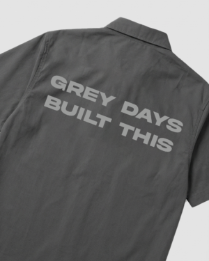 Grey Days Boxy Oversized Shirt